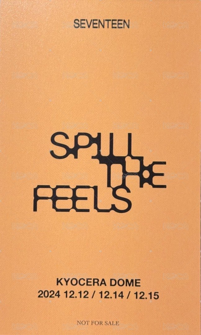 MINI12 環球 大阪 入場卡 / 場限卡  背面