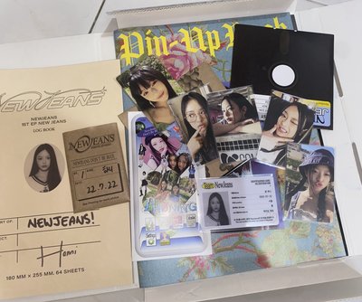 Newjeans Hanni 藍書已拆全專