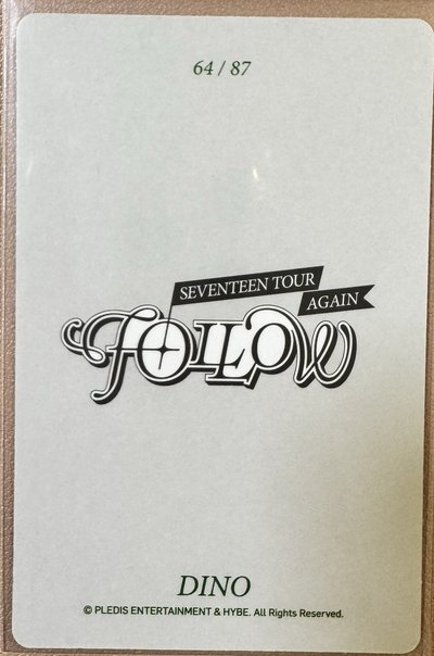 Follow 隨機卡 Dino