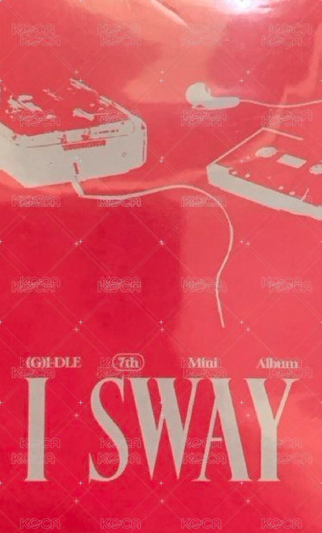 I SWAY 專輯卡 電子專卡 背面