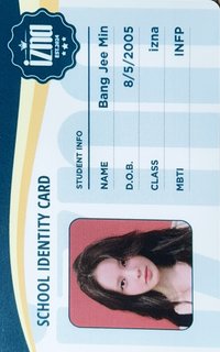 迷一 專輯卡 單封ID