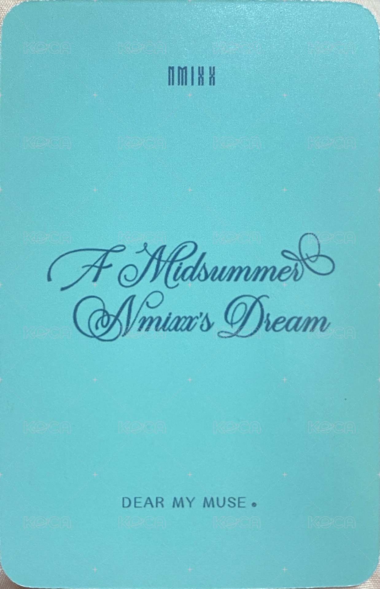 仲夏夜 dmm 幸運卡  背面