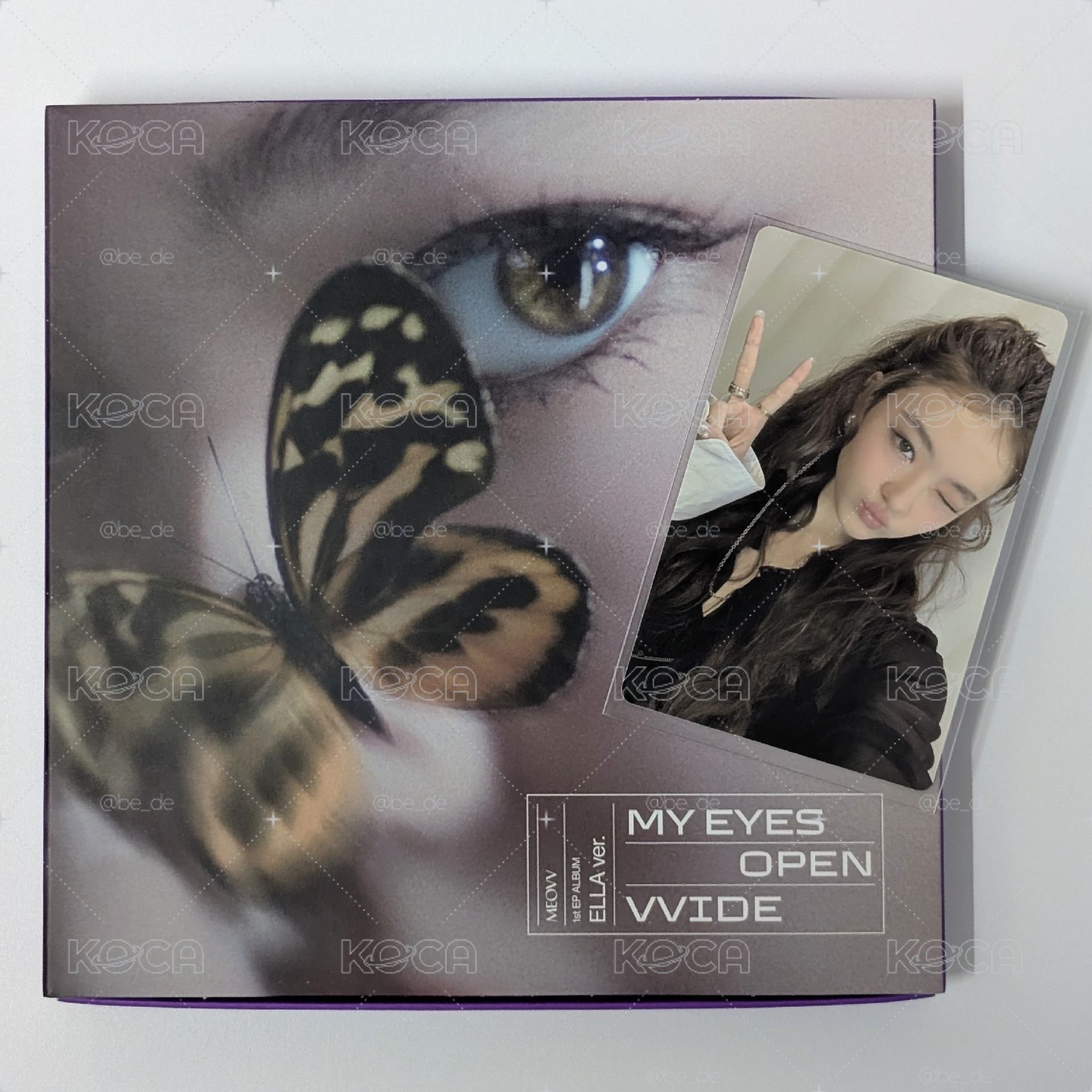 MEOVV Ella <MY EYES OPEN VVIDE> 單封 已拆全專