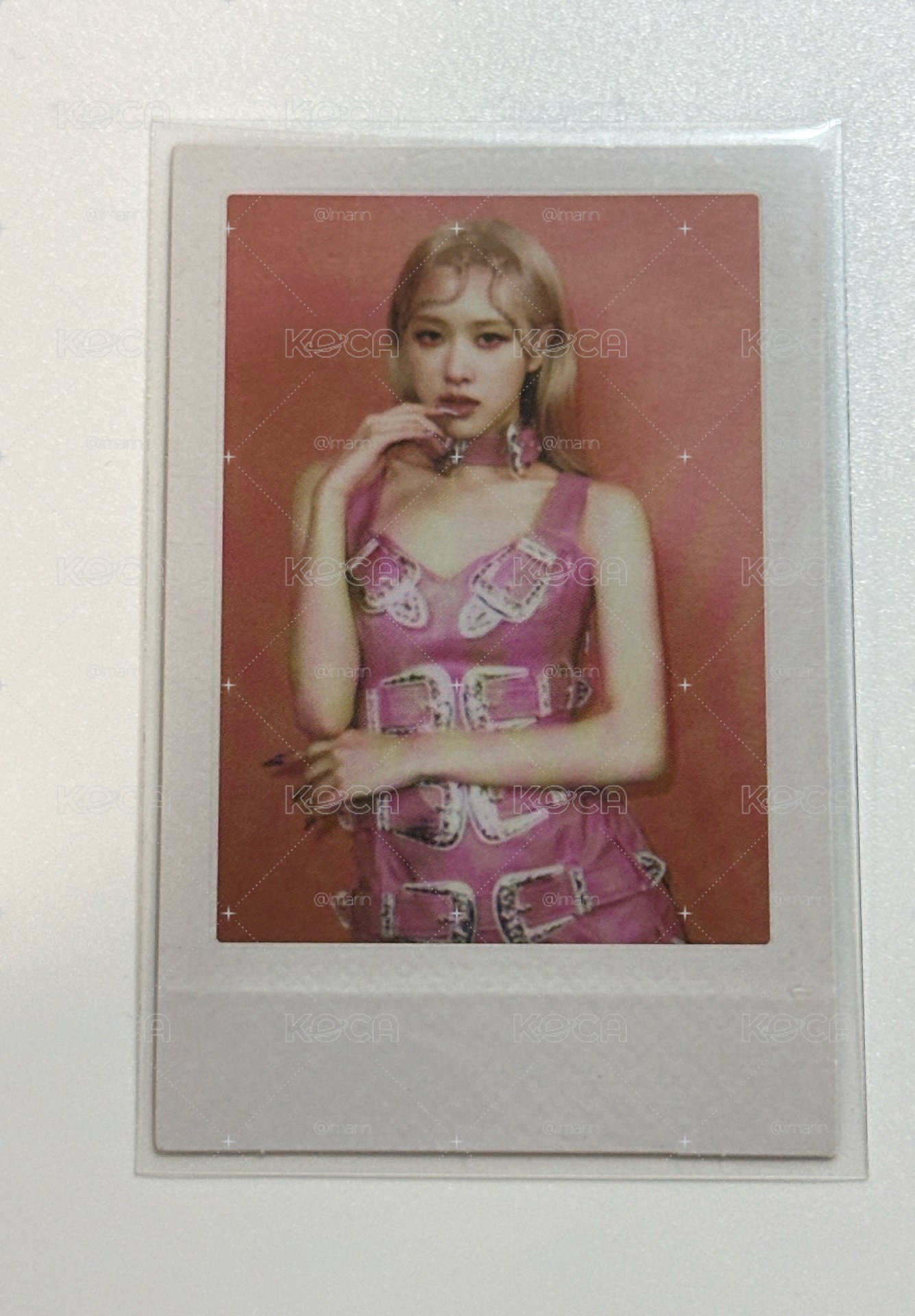 BORN PINK 專輯卡 Pink ver.Pola B ver. 肉和秀