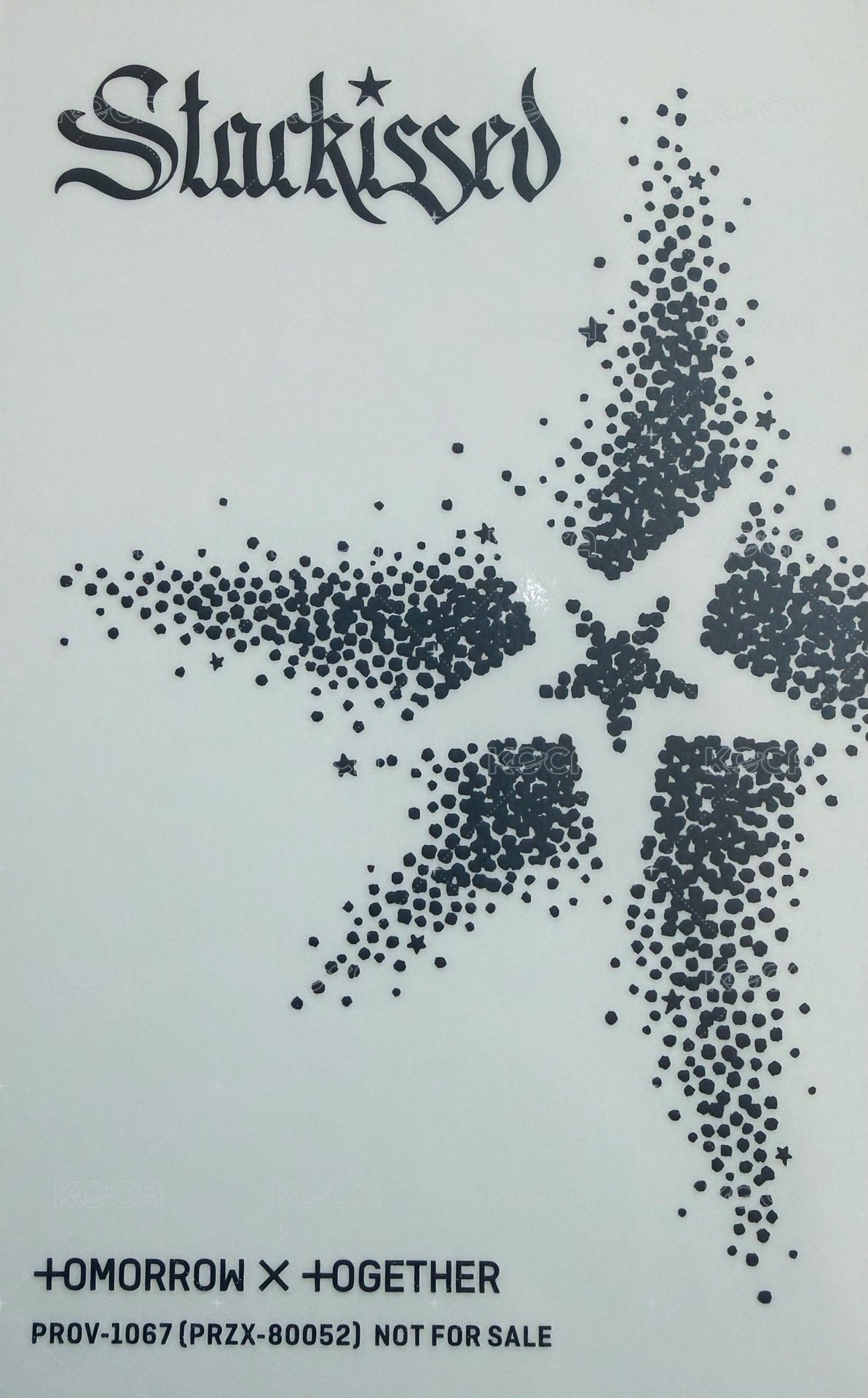 Starkissed 專輯卡 自拍卡E 背面