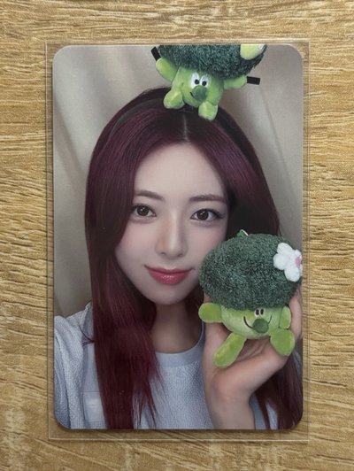 ITZY台北簽售特典 花椰菜ver.