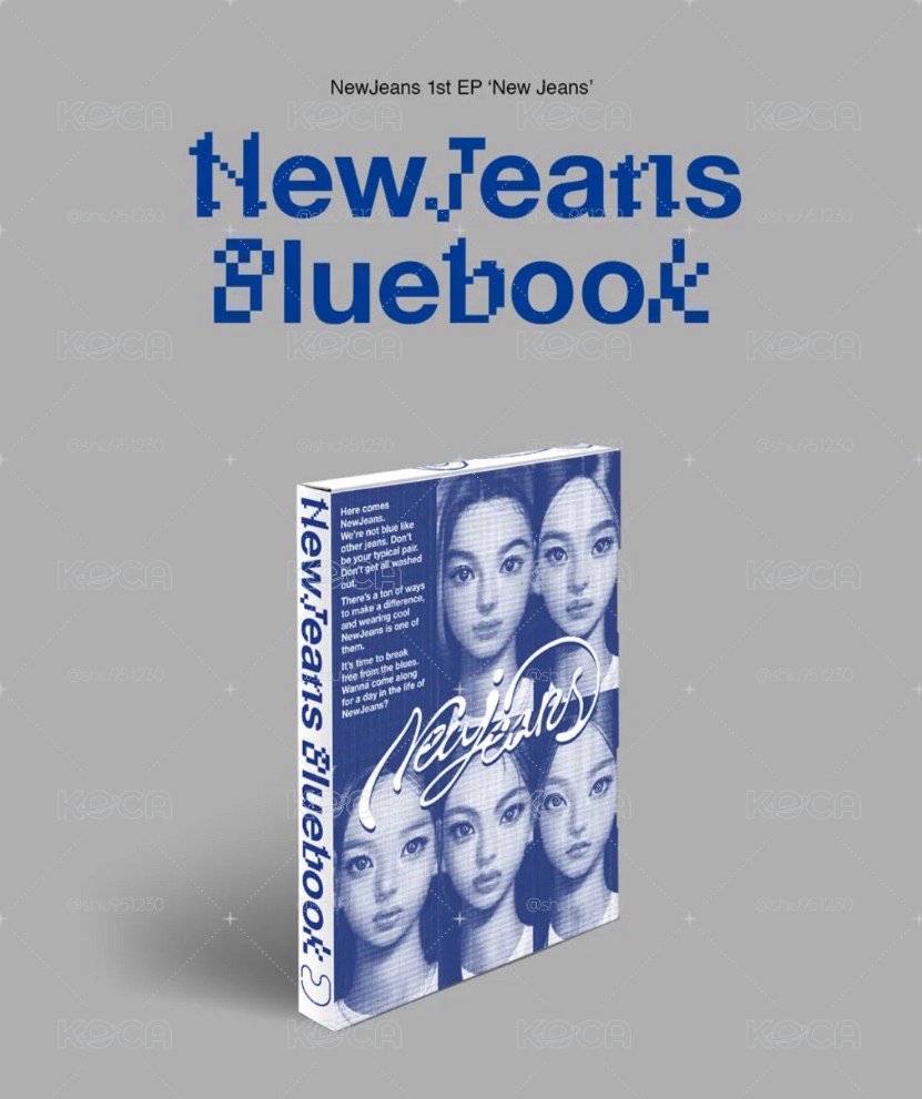 NewJeans 'New Jeans' <Blue Book Ver.> 已拆全專
