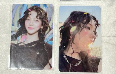 aespa 特典卡 華納冬 hl柚 星河 中背 筆記本柚 winter karina