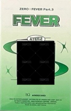 ZERO : FEVER PLATFORM ver. 專輯卡 QR卡 背面