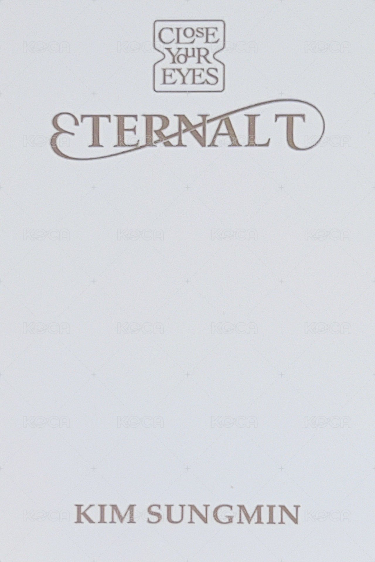 ETERNALT 專輯卡 寶寶卡 背面