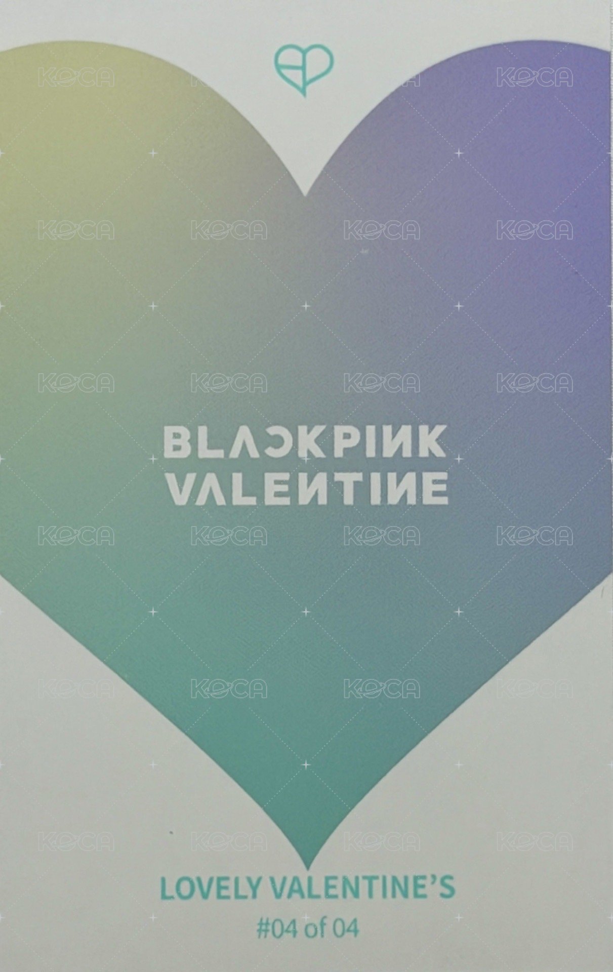 BPTG 專輯卡 預售禮 背面