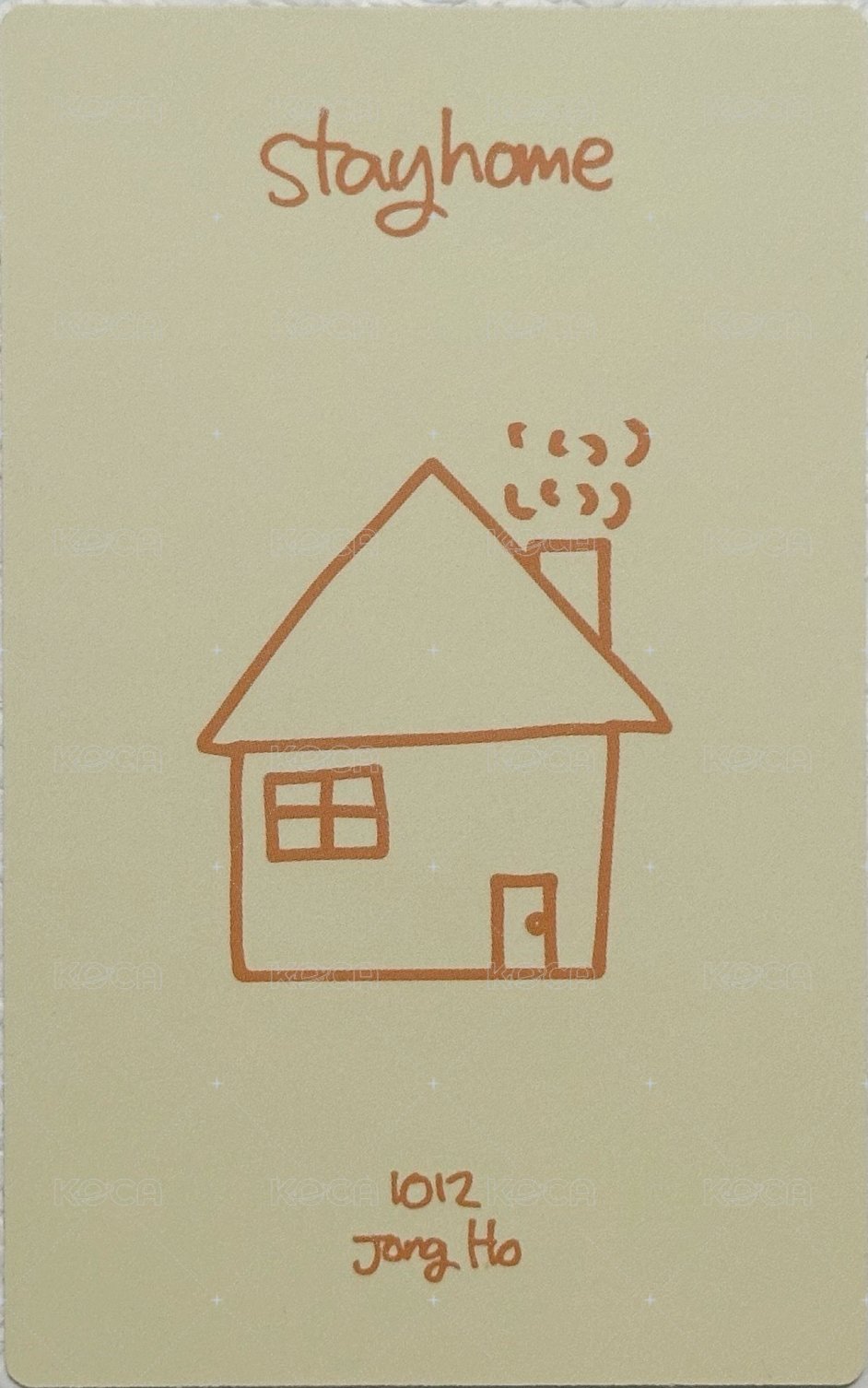 21年生日MD 周邊卡  背面