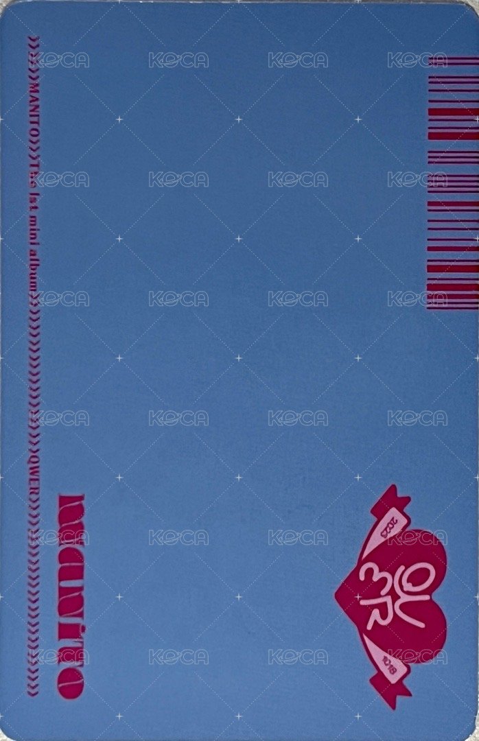 迷一 專輯卡  friend ver. ID卡 背面