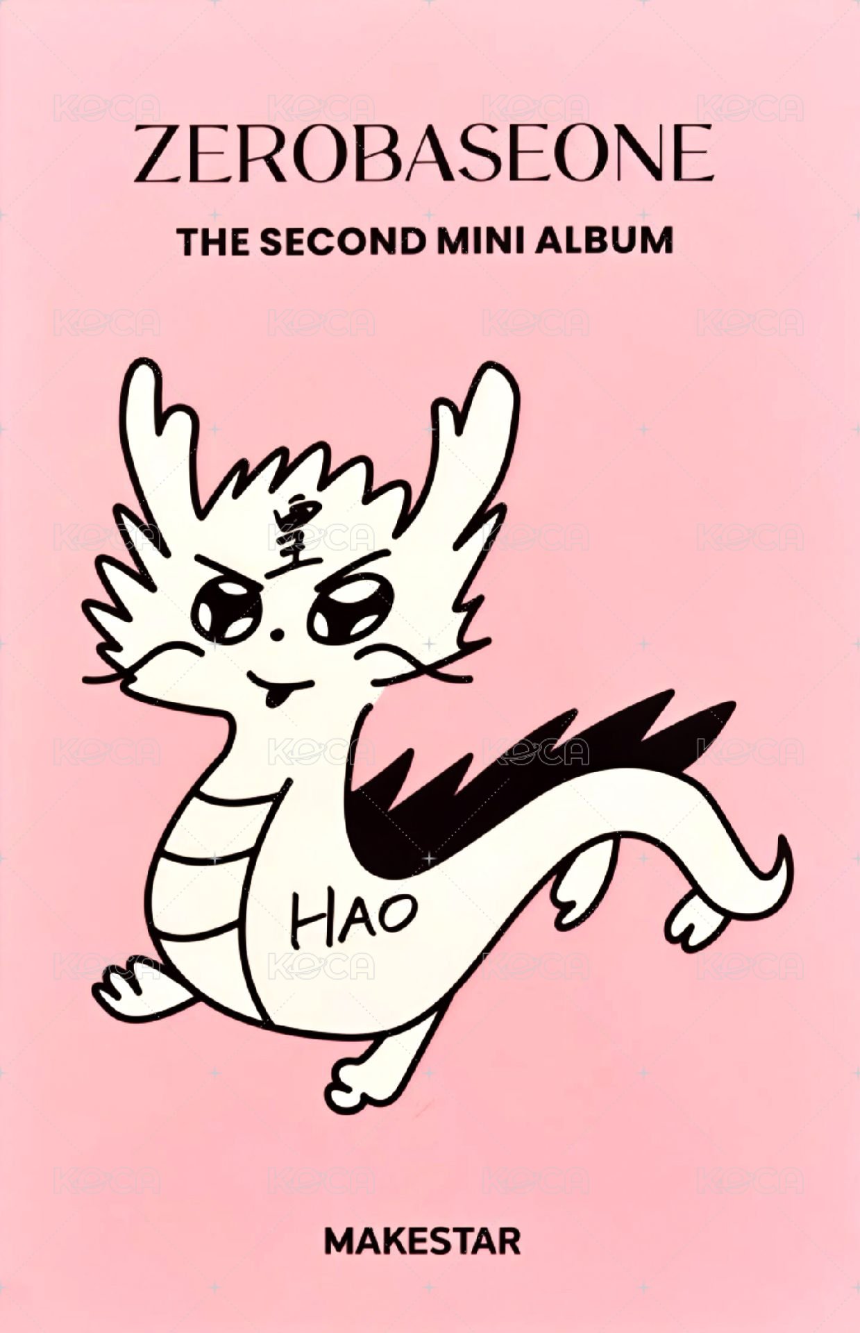 迷二 ms 幸運卡 龍龍 ver. 背面