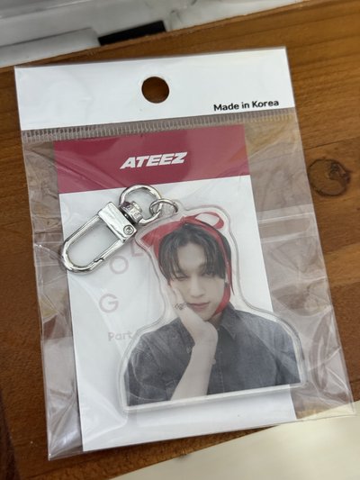 Ateez golden hour part.2 MR LD蝴蝶結吊飾