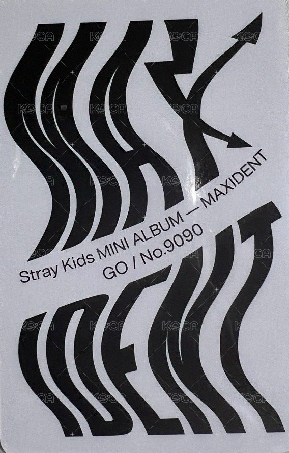 MAXIDENT 簽名卡  背面