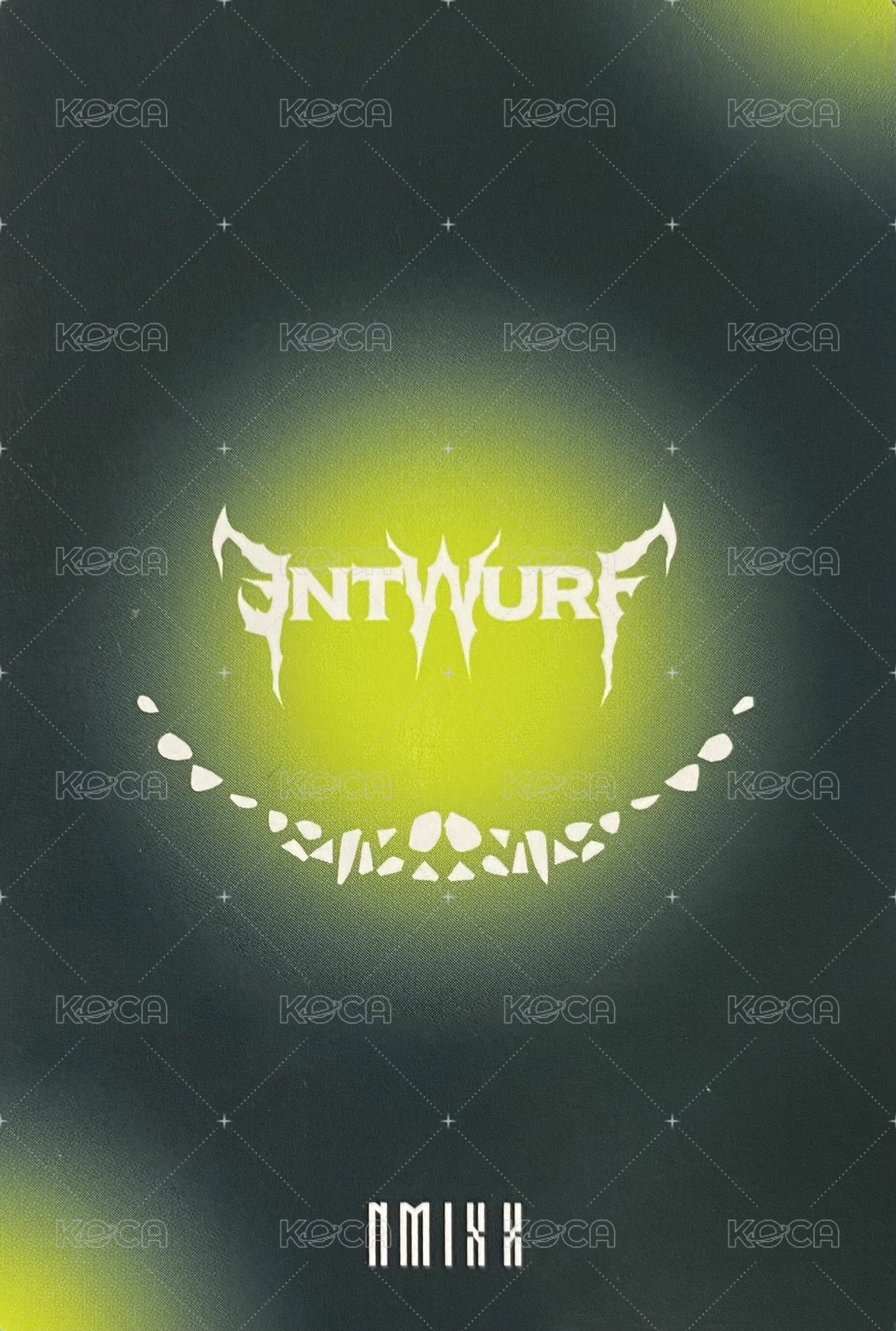 ENTWURF sw 4.0 簽售卡 貓耳圭 背面