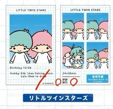 雙子星證件照