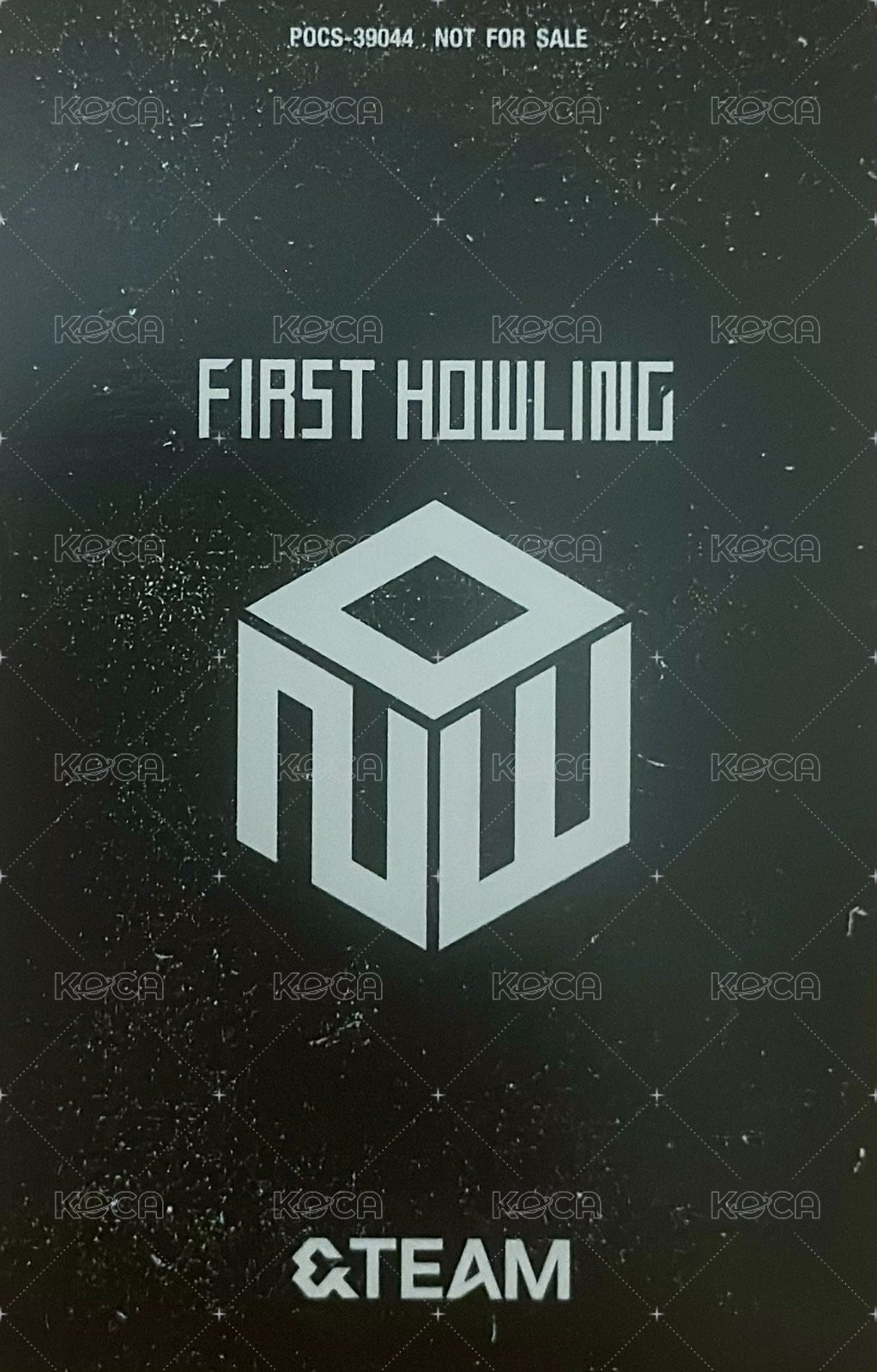 NOW 專輯卡 初回限定A 背面