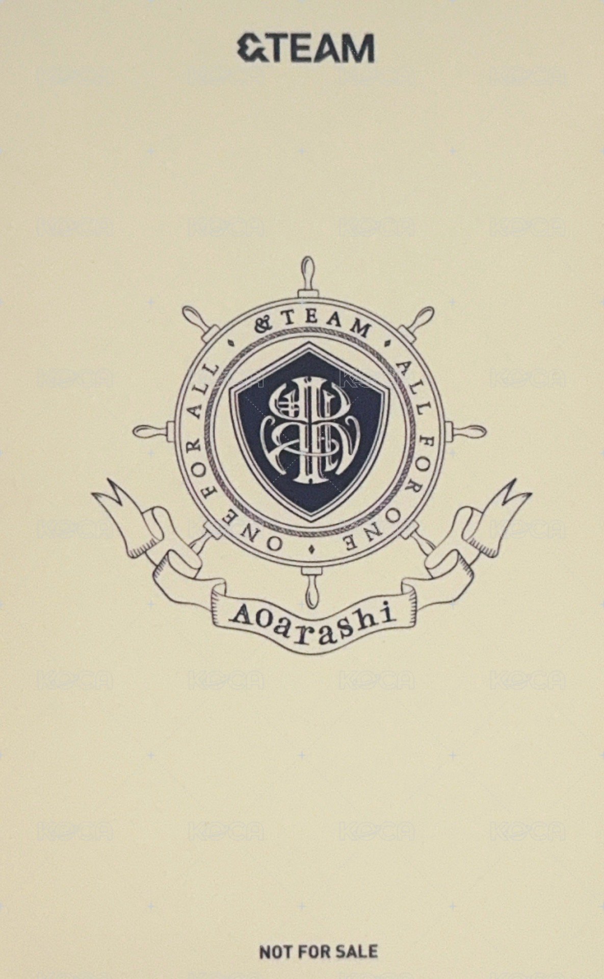 青嵐 (Aoarashi) 環球 2.0 幸運卡  背面