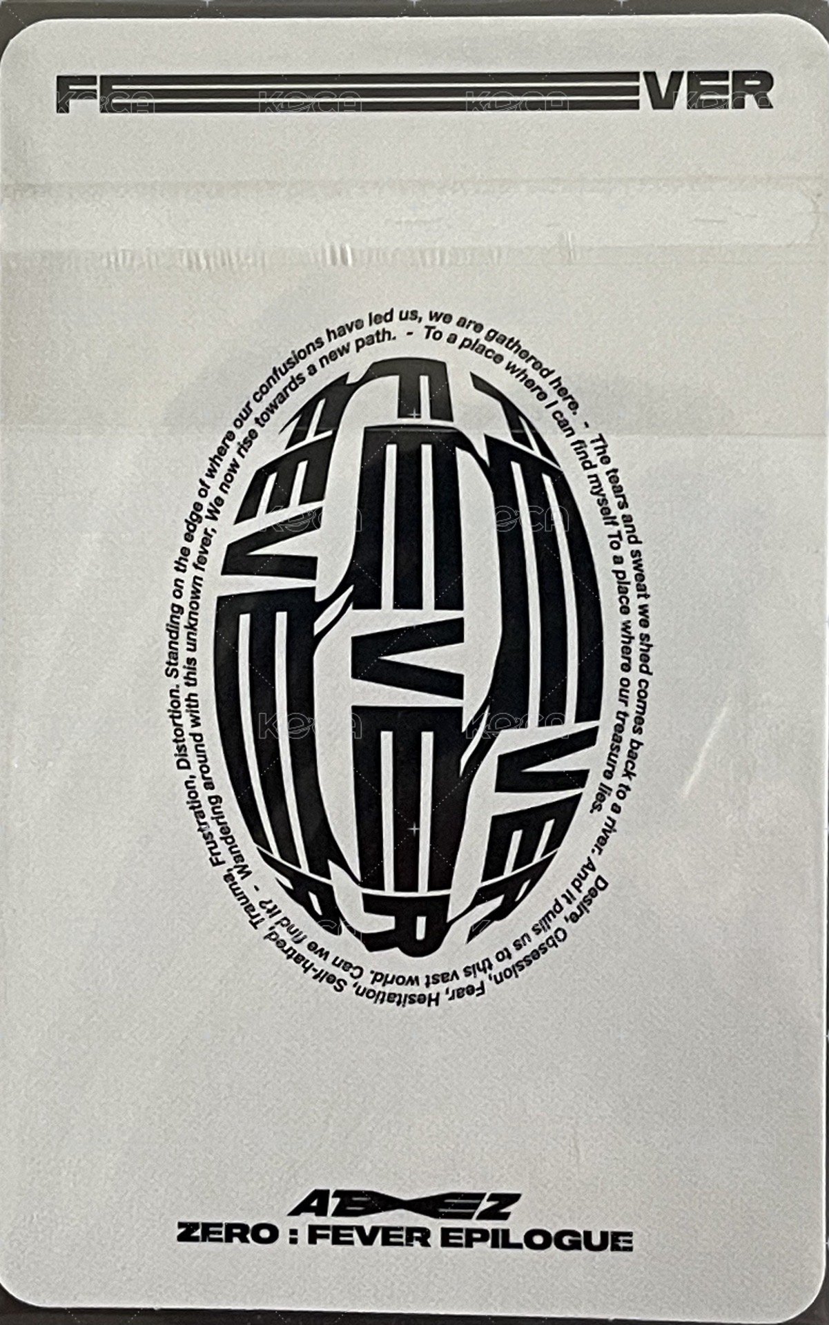 FEVER Epilogue 新那拉 特典卡  背面