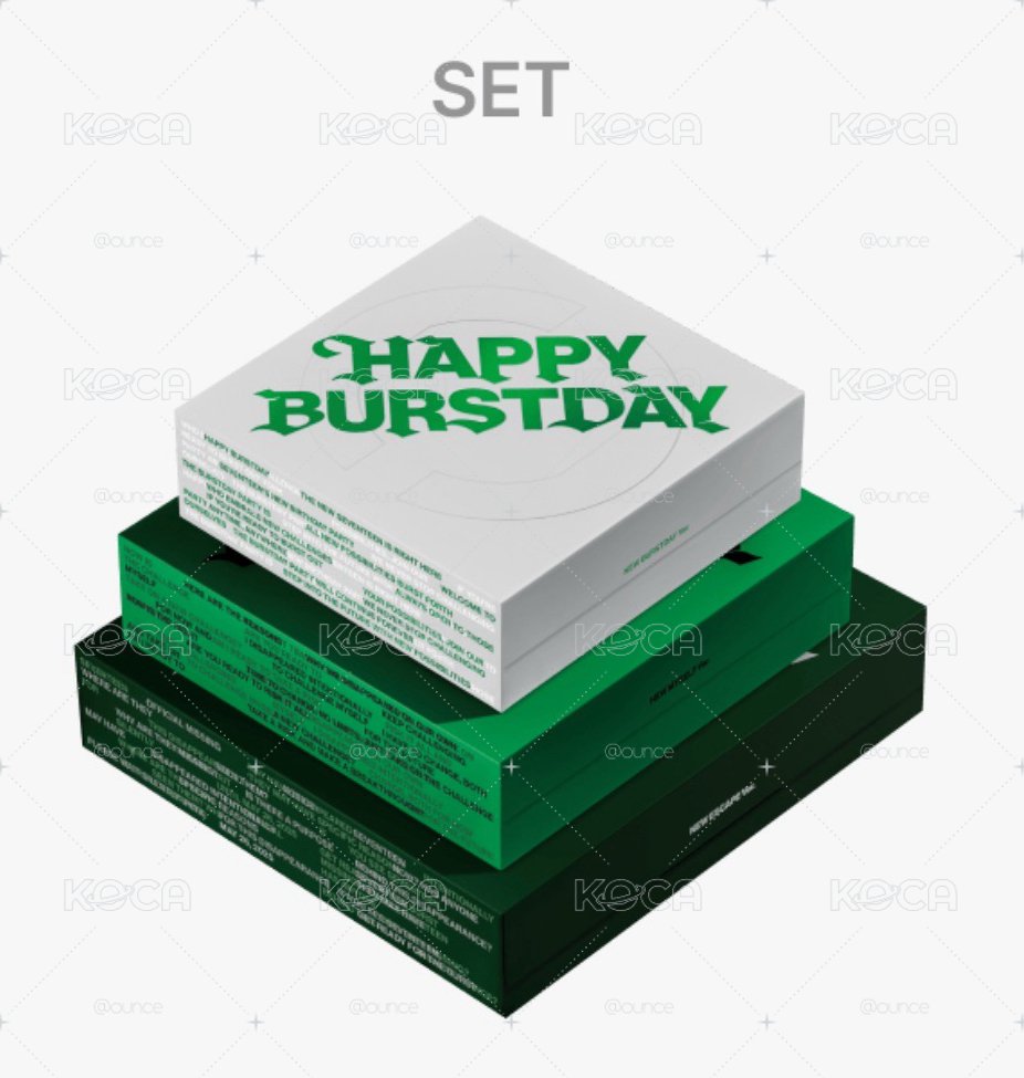 正規五 HAPPY BURSTDAY 未拆一套