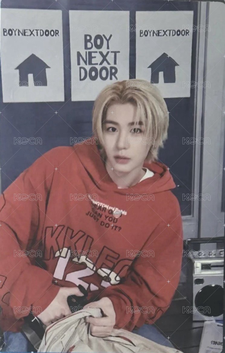 Knock On 巡迴 隨機卡  正面