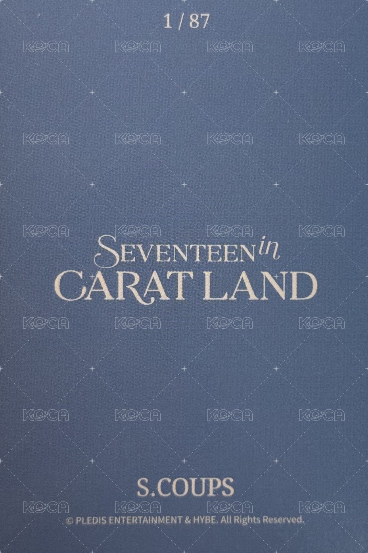 24’克拉島 隨機卡 1 背面