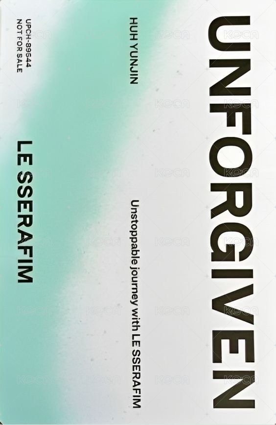 UNFORGIVEN JP 專輯卡 單封 背面