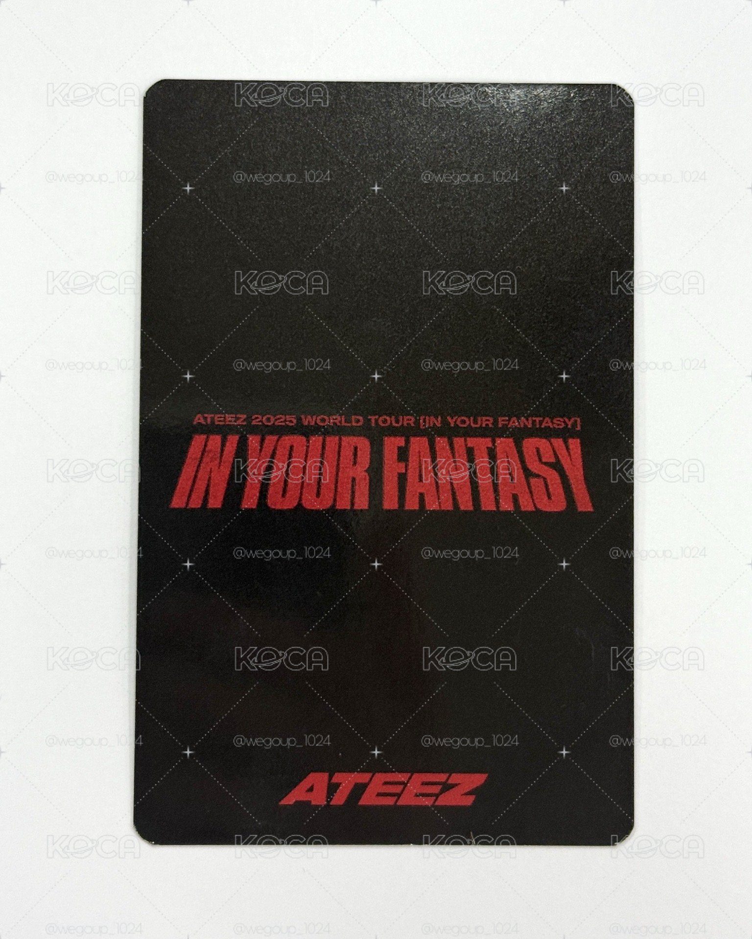 IN YOUR FANTASY 日本場 隨機卡包 鍾浩set