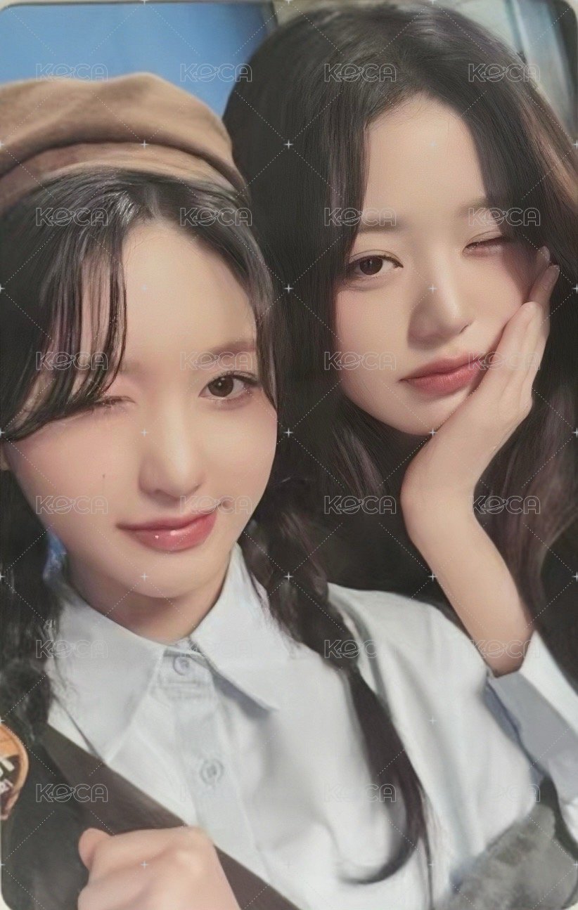 25’ FC IVE SCOUT 隨機卡 秋員雙人卡 正面