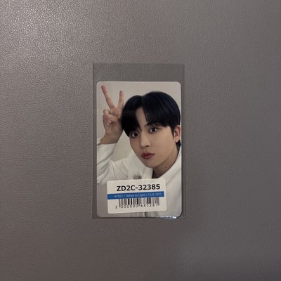 Ashes to Light ATEEZ JP FC 特典卡