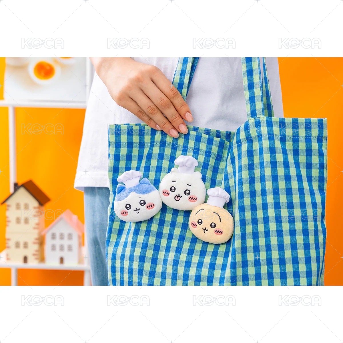 廚師玩偶表情徽章3個套裝