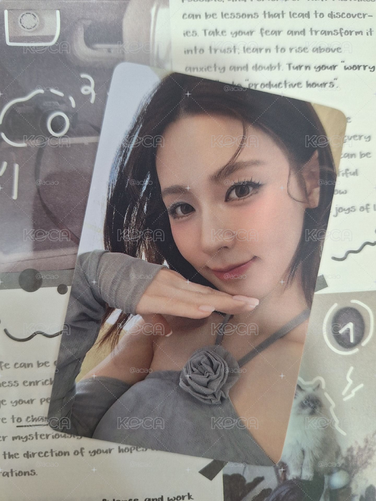 烏托邦雜誌卡 中背