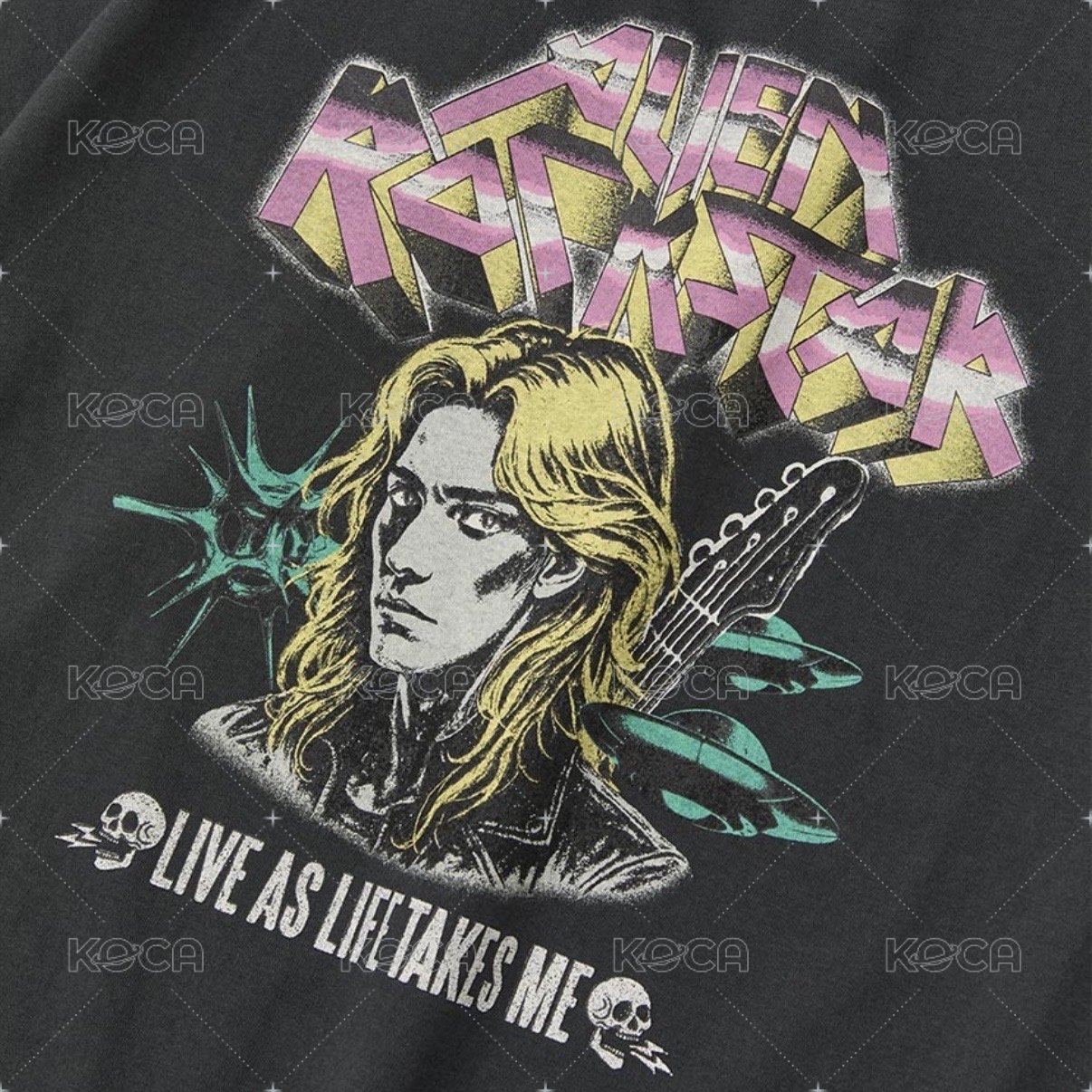 ALIEN ROCK STAR-CHARCOAL GREY