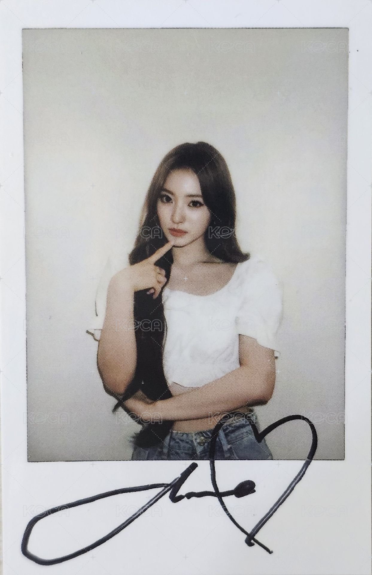 迷一 泡泡摩奇 上海線下 簽售卡 B ver 正面