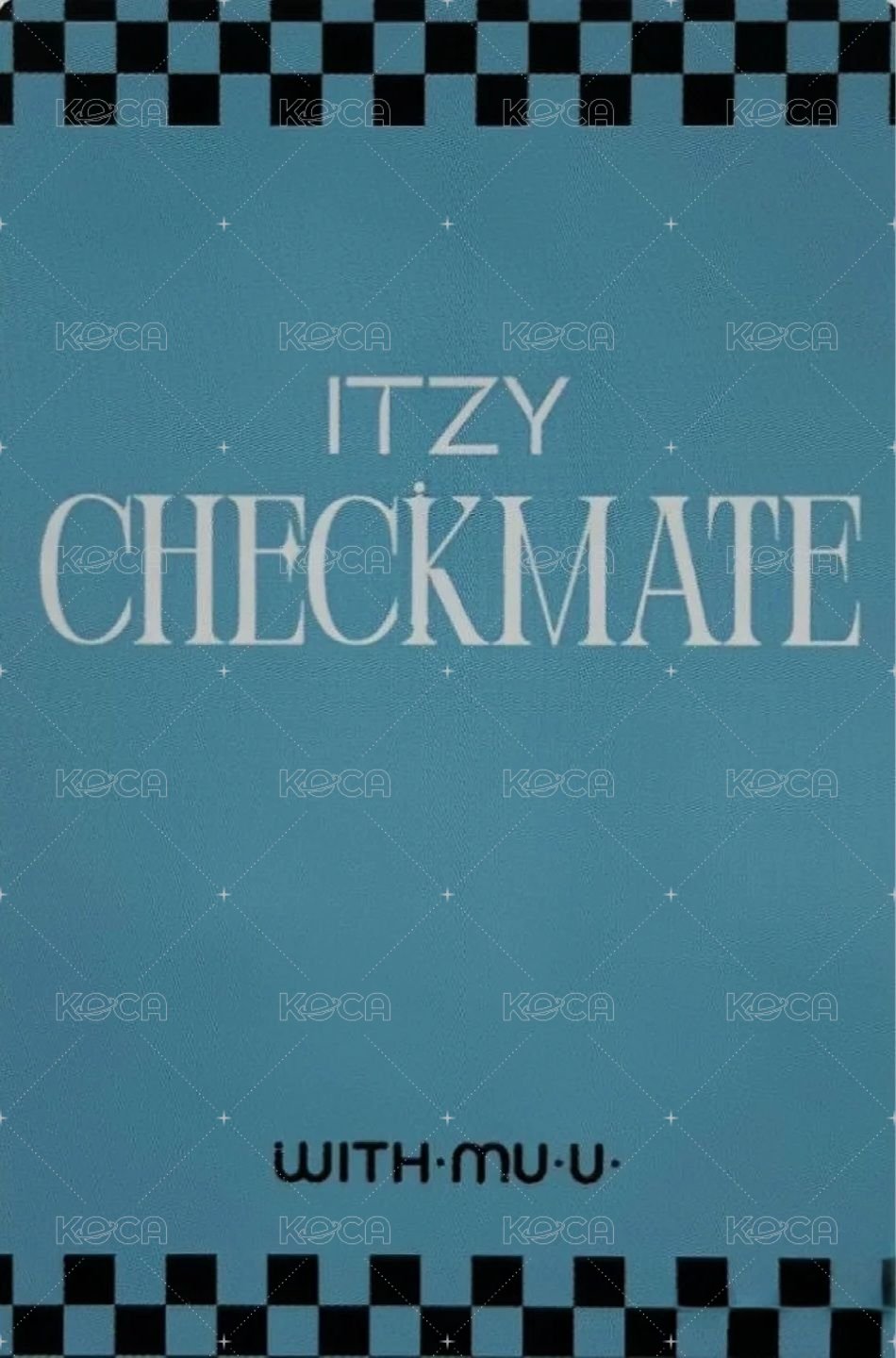 CHECKMATE wm 4.0 簽售卡 WM 特典 背面