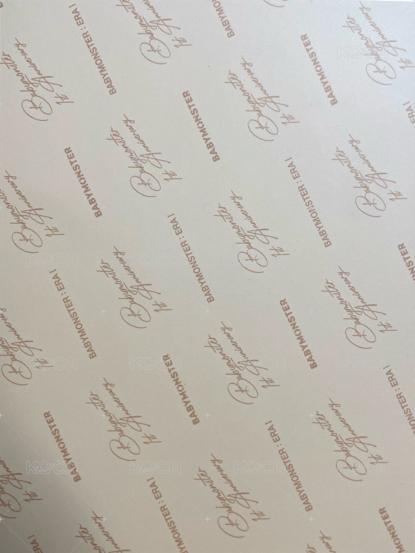 一週年寫真書 yg 明信片 partita 背面