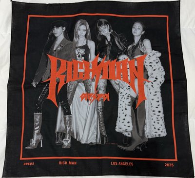 Rich Man LA快閃 方巾