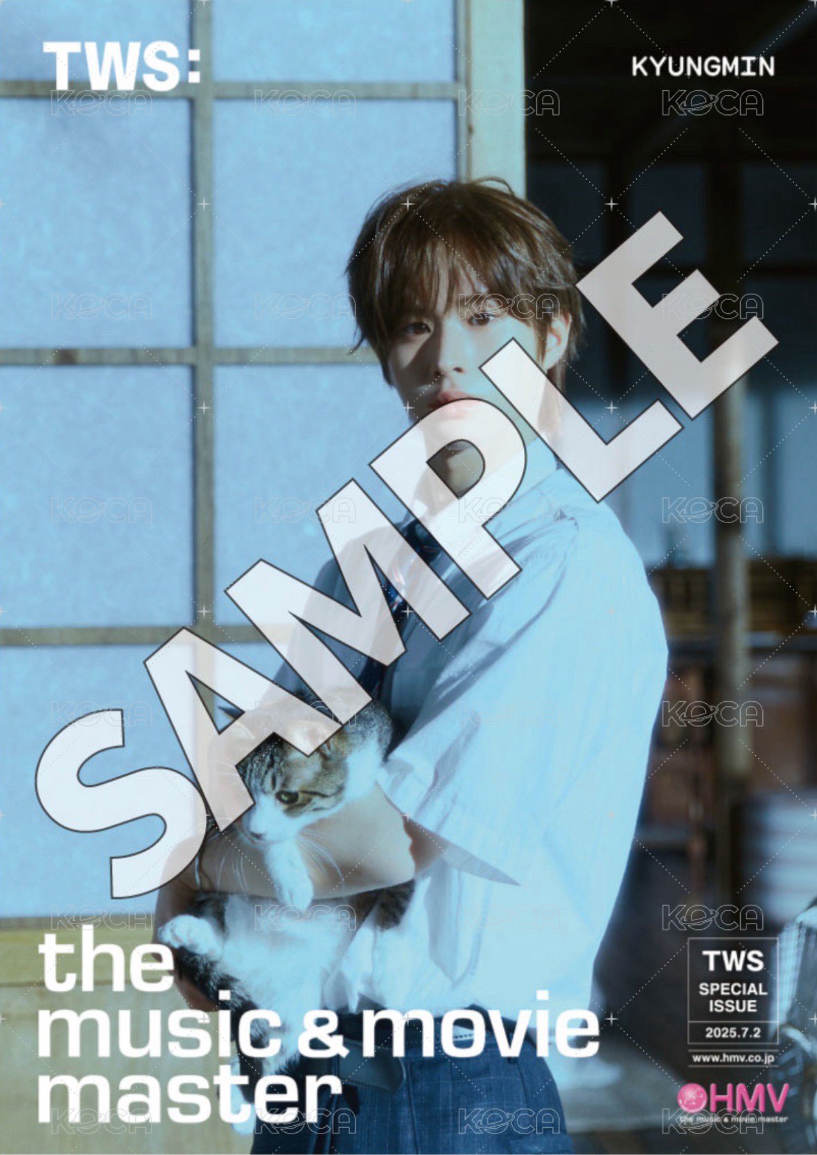 初次見面 hmv 特典海報  正面