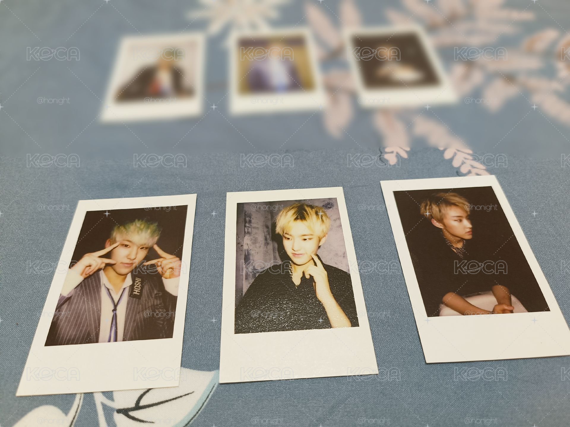 Seventeen Hoshi Boys wish 拍立得