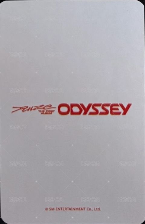 ODYSSEY sw 特典卡  背面