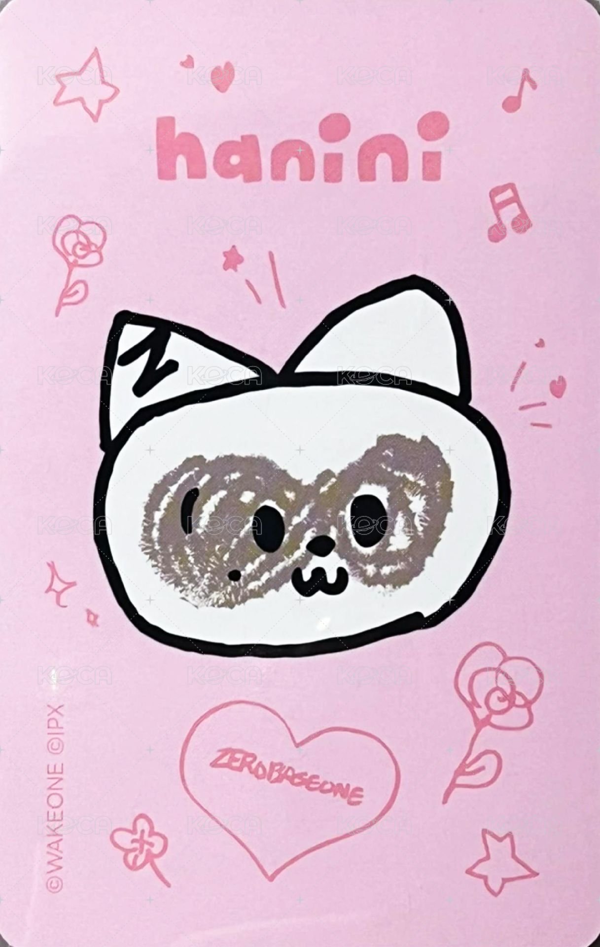 迷三快閃 周邊卡 衣服卡 背面