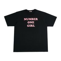 rosie no.1 girl T恤 黑色