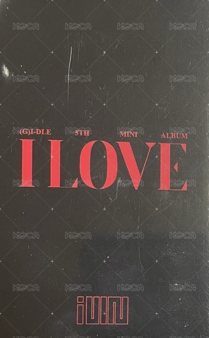 I LOVE 特典卡 日咖-刷 背面