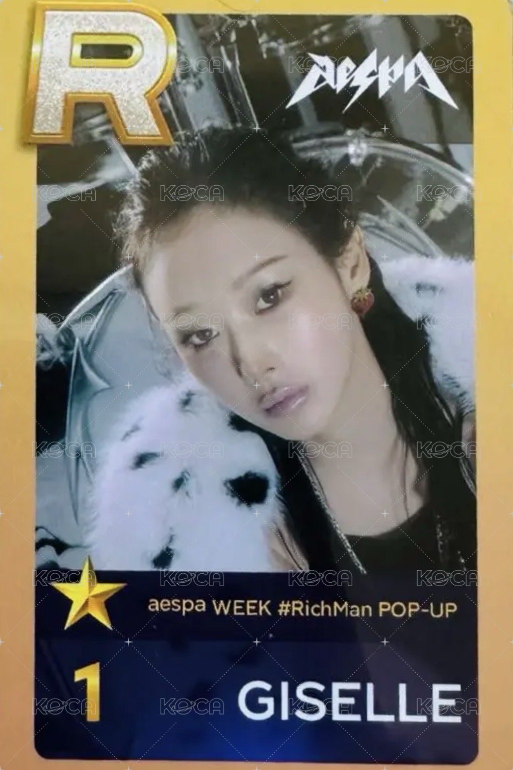 Rich Man 任務卡 快閃任務卡 吉 正面