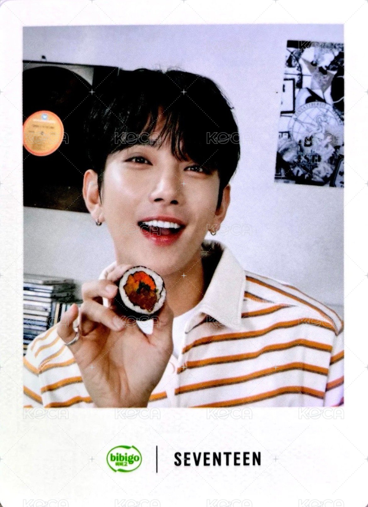 代言 代言卡 BIBIGO代言卡 正面