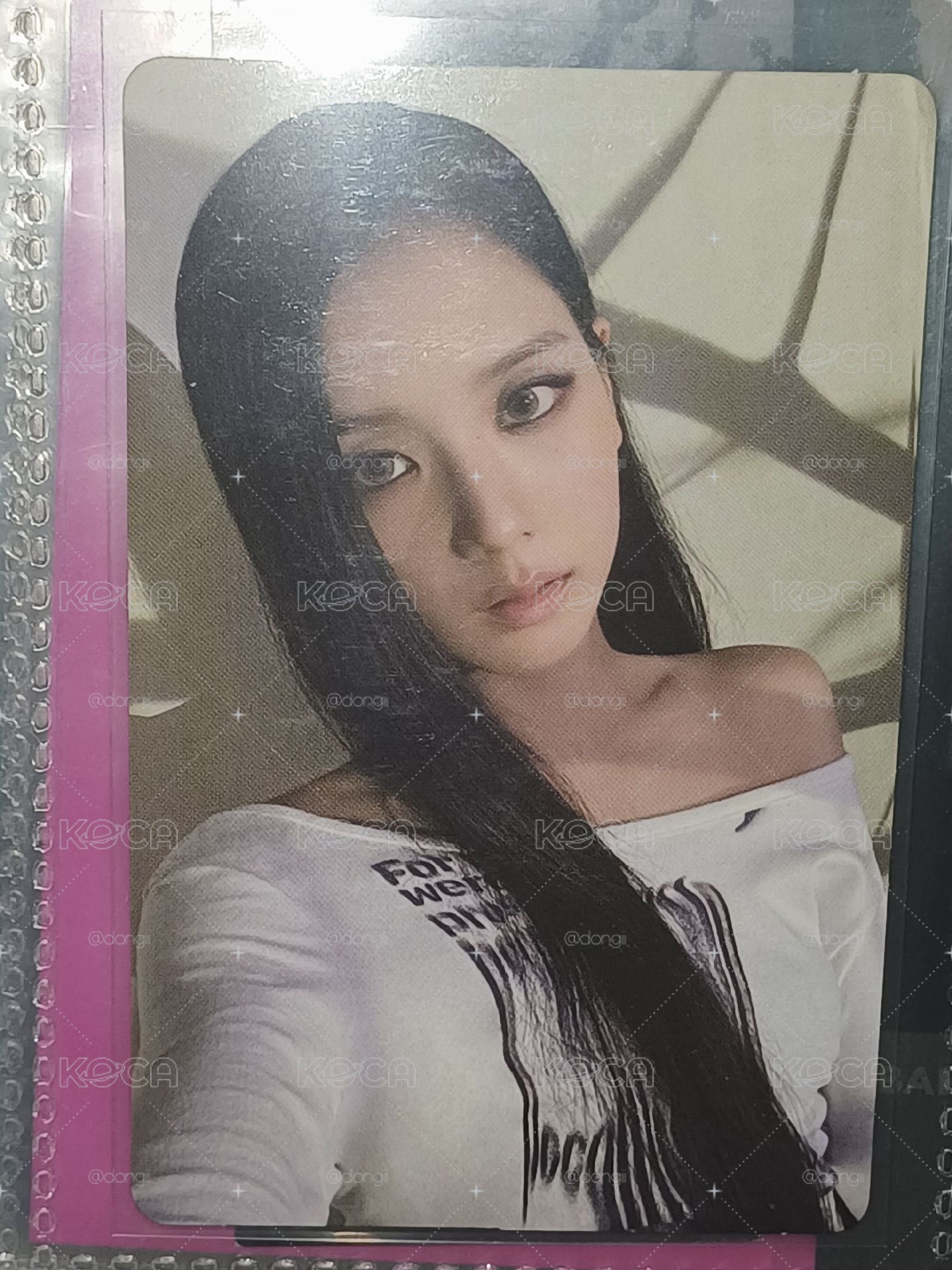 JISOO ME 黑版專卡