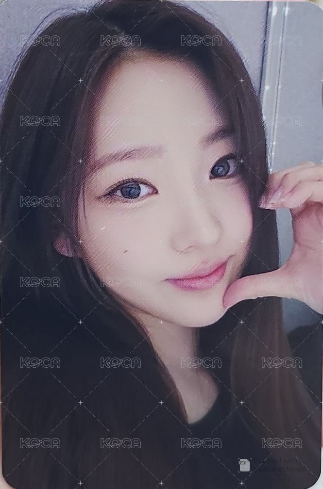 單一 dmm 簽售卡  正面