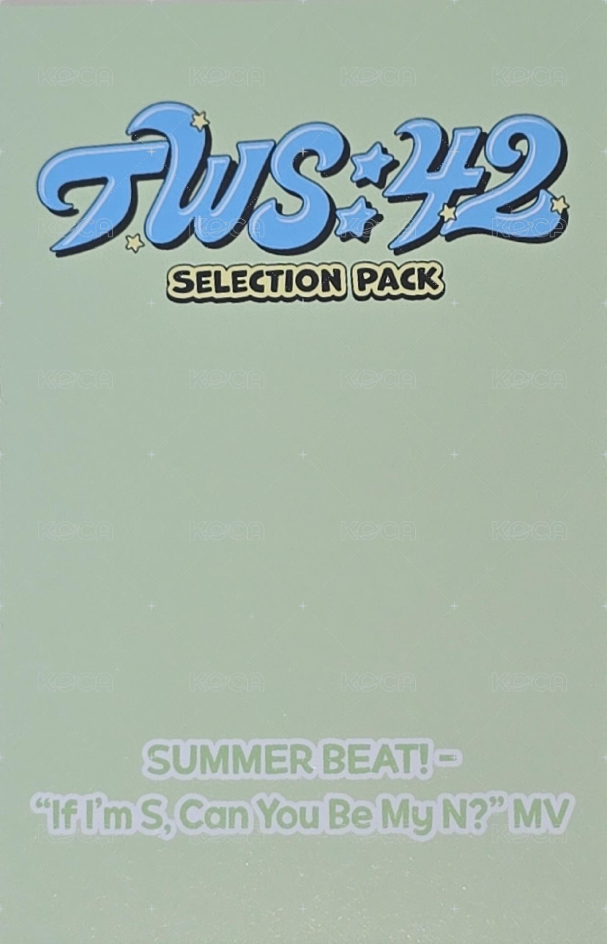 TWS:42 Selection Pack 周邊卡  背面